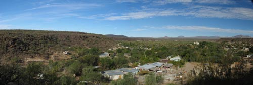 Panorams of San Ignacio from El Camino Trail