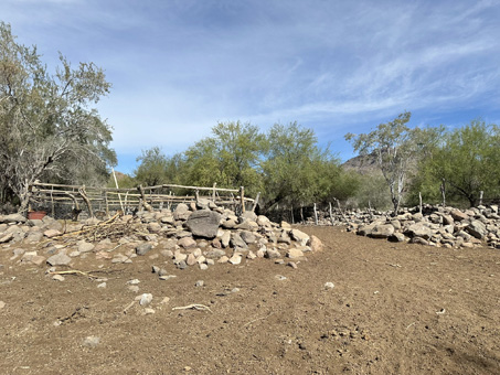 remote rancho in the sierras