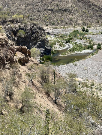 Las tinajas en Arroyo San Jose de Magdalena