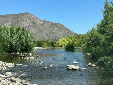 cruce del río en San José de Magdalena