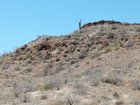 cresta de andesita