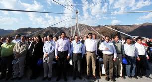 Inauguracion del Puente El Baluarte