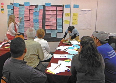 Participants at the workshop